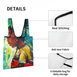 Childhood Memories Foldable Tote Bag