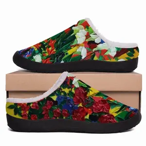 Men The Lovely Garden Cotton Slippers