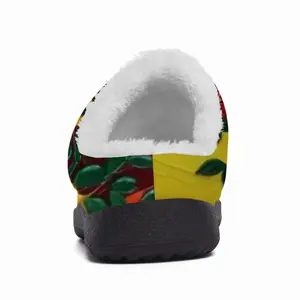 Men The Lovely Garden Cotton Slippers