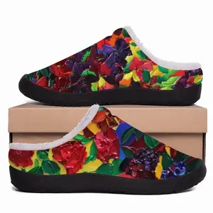 Men Clematis And Roses Ballinspittle Cotton Slippers