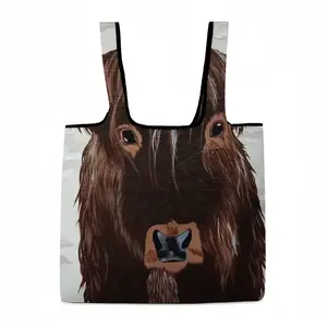 Bull - Red Bull Taurus Animals Buffalo Wild Foldable Tote Bag