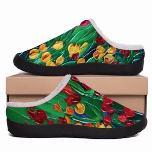 Men Parc Chabrieres Les Tulipes Cotton Slippers