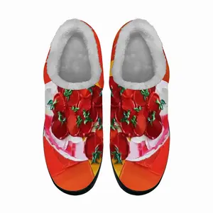 Men Cherry Tomatoes Cotton Slippers