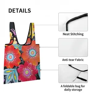 Beauty In The Night Foldable Tote Bag