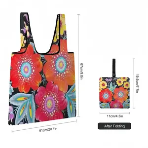 Beauty In The Night Foldable Tote Bag