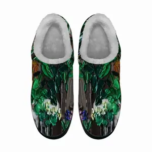 Men The Green House Cotton Slippers