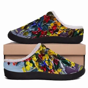 Men The Pleasure Of Flowers K Cotton Slippers