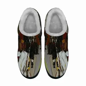 Men Mother And Child Rue De La Republique Cotton Slippers