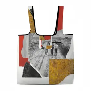 Go Into The Sunset Foldable Tote Bag