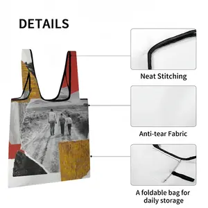 Go Into The Sunset Foldable Tote Bag