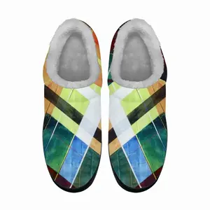 Men Lineal Regression Aggression Cotton Slippers