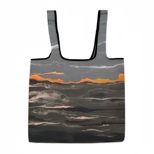 Melting Sun Foldable Tote Bag