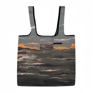 Melting Sun Foldable Tote Bag