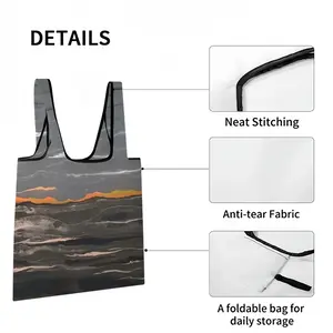 Melting Sun Foldable Tote Bag