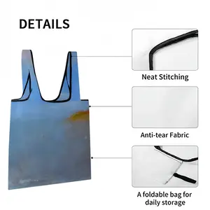 Abstraction Of The Sea Foldable Tote Bag