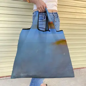 Abstraction Of The Sea Foldable Tote Bag