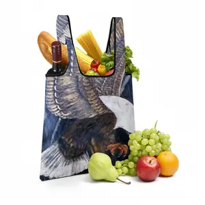 Eagle Scratch Foldable Tote Bag