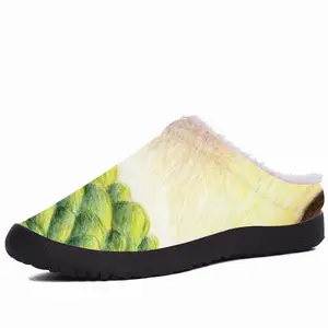 Men Landscape With Massive Rocks Cotton Slippers