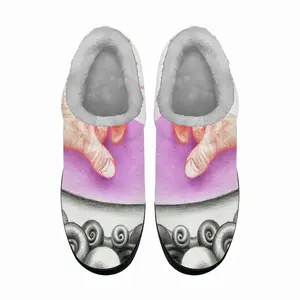 Men Snail Shells And Hand Cotton Slippers