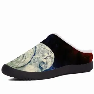 Men Two Heads And Spectral Landscape (Preliminary Stage) Cotton Slippers