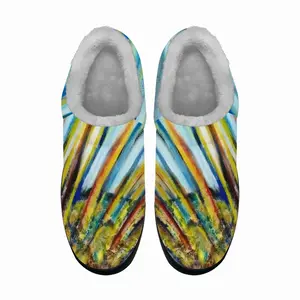 Men Colour Of Flames Cotton Slippers