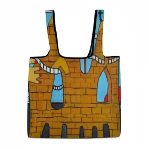 Castles In The Air Foldable Tote Bag