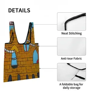 Castles In The Air Foldable Tote Bag