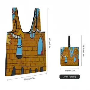 Castles In The Air Foldable Tote Bag