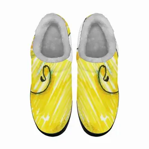 Men Ear Worm Cotton Slippers