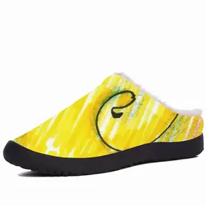 Men Ear Worm Cotton Slippers