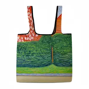 Verdant Curtain Foldable Tote Bag