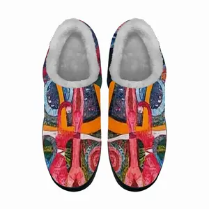 Men Caryatids Cotton Slippers