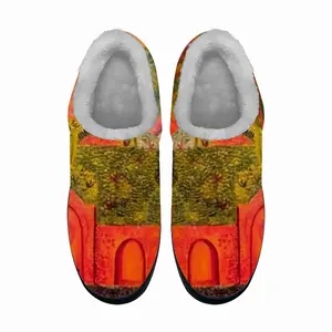 Men Princess Fox Fragment G Cotton Slippers