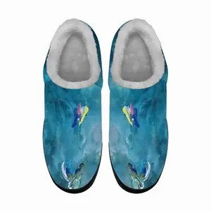 Men Flying Over #6 Cotton Slippers