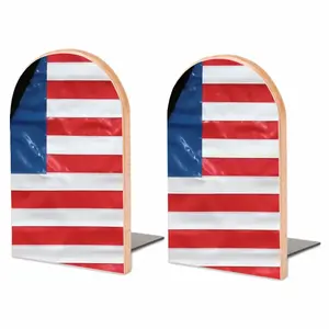 Pubic Flag United States Bookends