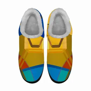 Men Yellow Submarine Cotton Slippers