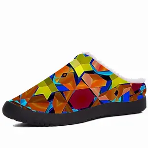 Men Kaleidoscope Cotton Slippers