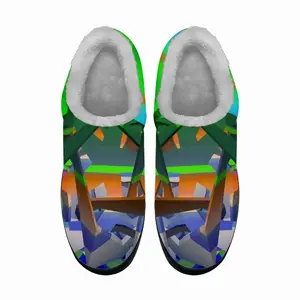 Men City Life Cotton Slippers