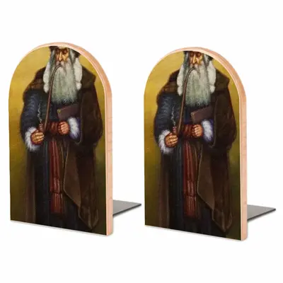 Rabbi From Old Krakow Bookends