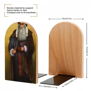 Rabbi From Old Krakow Bookends