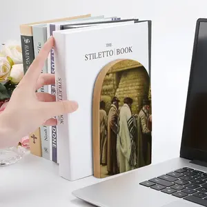 Jewish Pilgrims At The Western Wall Bookends