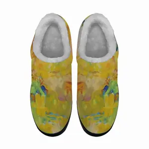 Men Meadow And A Mirror Cotton Slippers