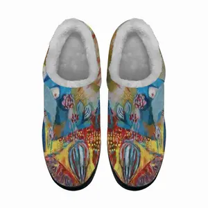 Men Sky Garden Cotton Slippers