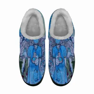 Men Way To Another World Cotton Slippers