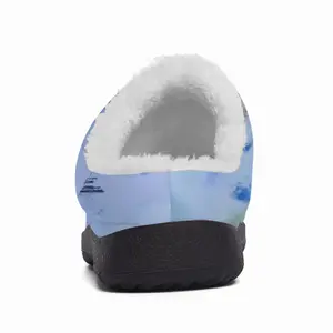 Men Bird And Pray Cotton Slippers