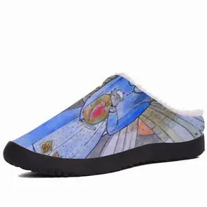 Men Heart Of Butterfly Cotton Slippers