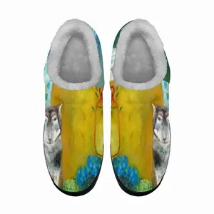 Men Somebody Loves You Cotton Slippers