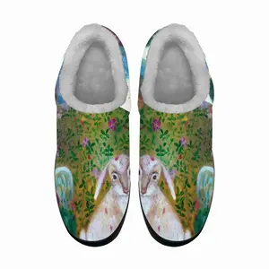 Men Guardians Of Roses Cotton Slippers