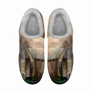 Men Watercolor - The Village Cotton Slippers