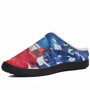 Men Island Of Currents Cotton Slippers